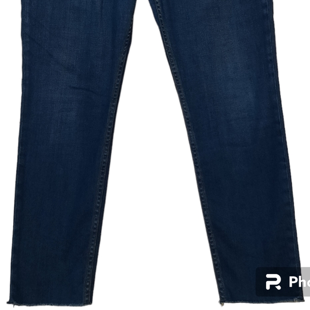 RAG & BONE Jeans Dre Low Rise Slim Boyfriend Dark Blue Denim Anthropologie - Picture 8 of 14